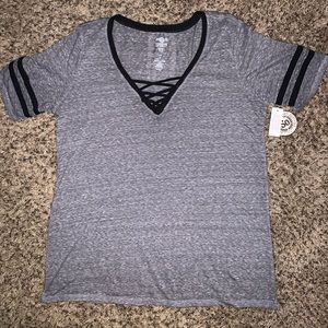 V Neck Sporty Shirt
